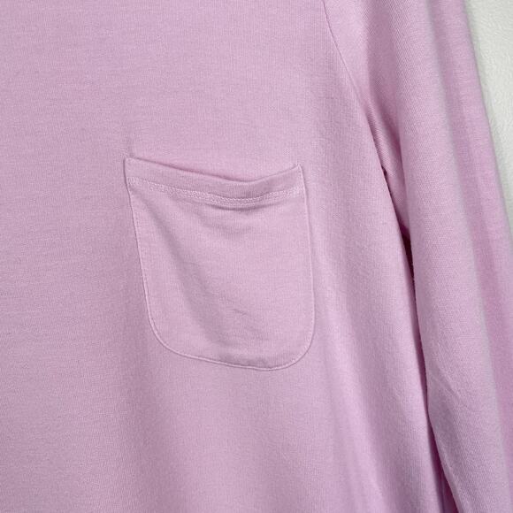 Lilly Pulitzer Luxletic Top Women's M Pink Long Sleeve Activewear Workout Resort - Picture 5 of 11